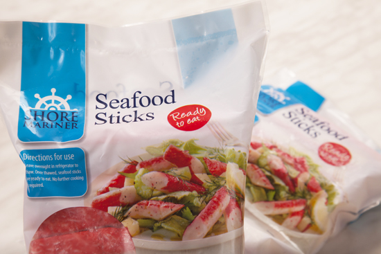 Unwrapped Seafood Sticks
